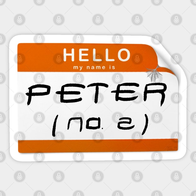 Peter Variant No 2. Nametag Meme Sticker by Nirelle